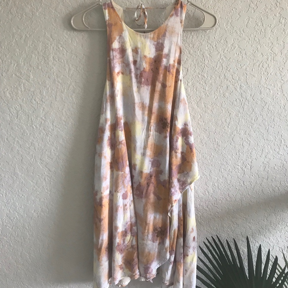 urban outfitters watercolor shift dress